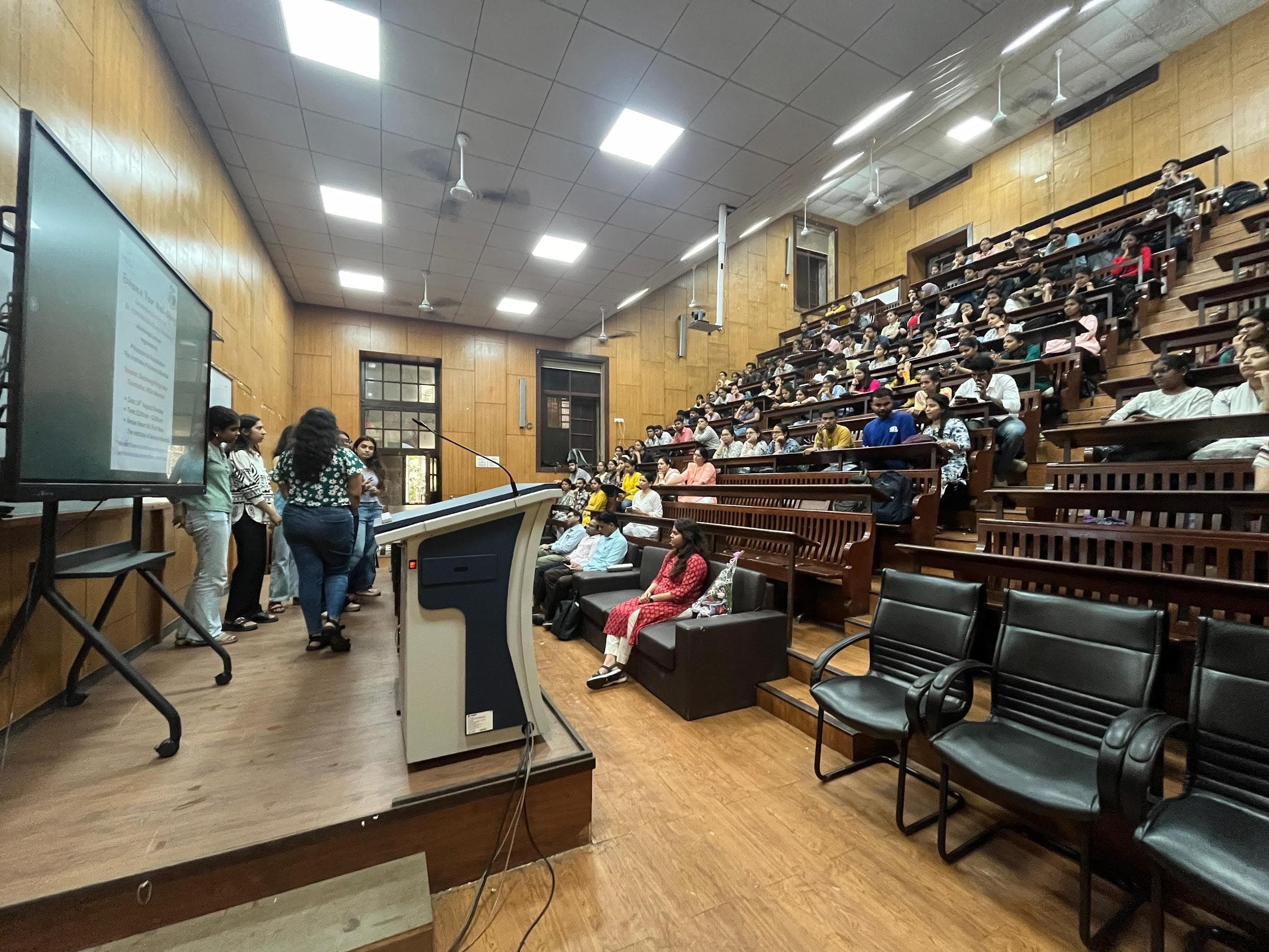 Workshop at the Institute of Science