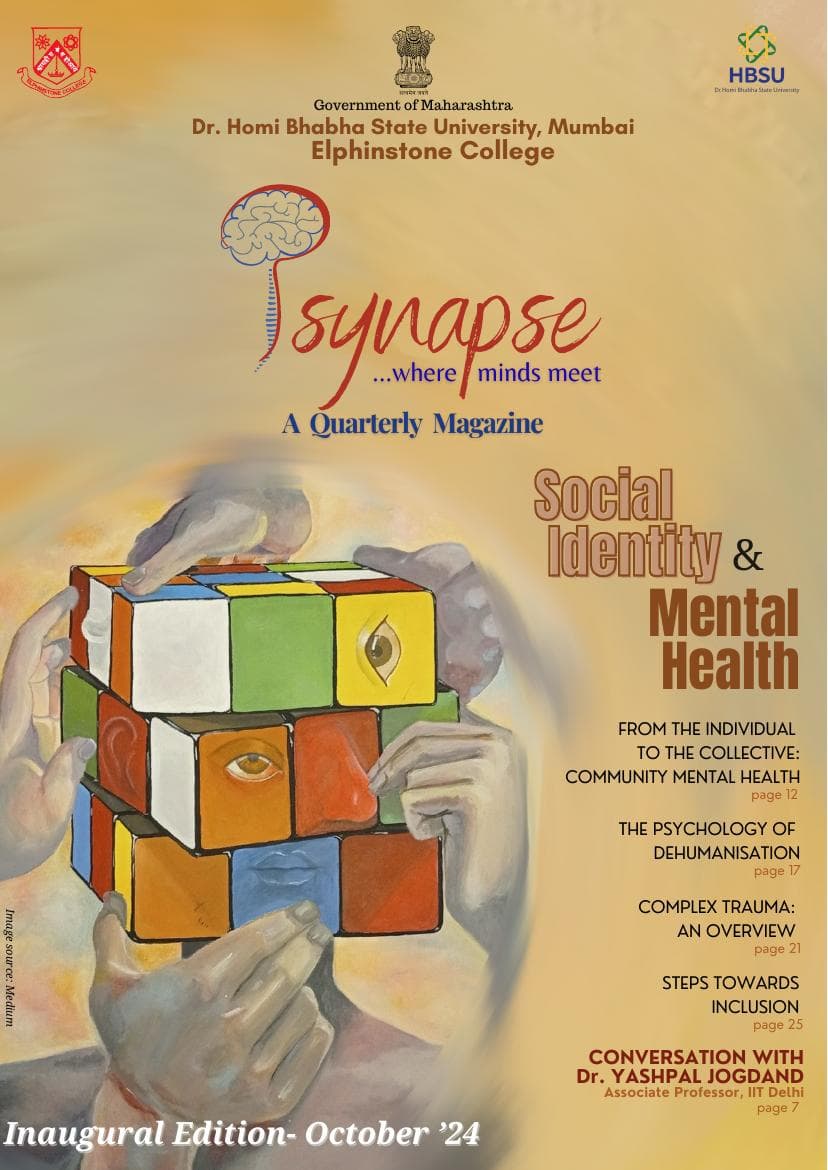 Cover of Edition 1 of Psynapse — Social Identity & Mental Health