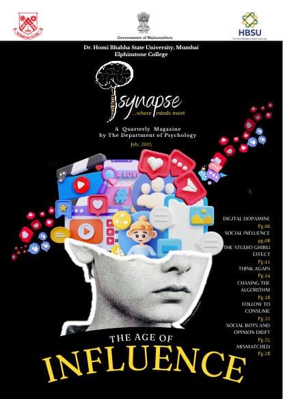 Cover of Edition 4 of Psynapse — The Age of Influence