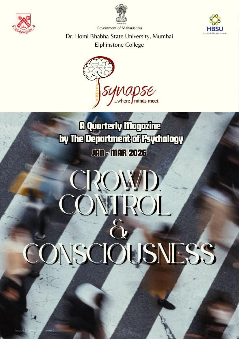 Cover of Edition 7 of Psynapse — Crowd, Control & Consciousness
