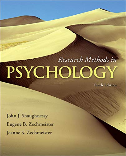 Cover of Research Methods in Psychology