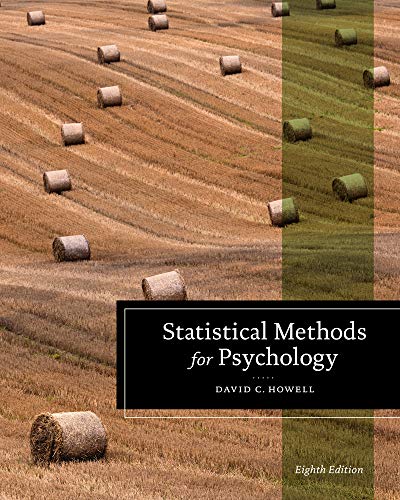 Cover of Statistical Methods for Psychology (PSY 613 Qualitative Research and Analysis in Psychology)