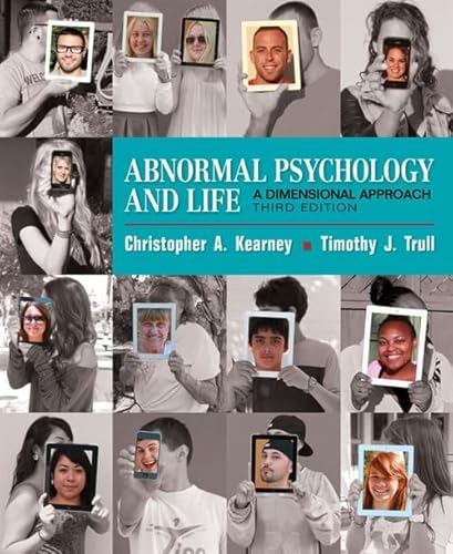 Cover of Abnormal Psychology and Life: A Dimensional Approach