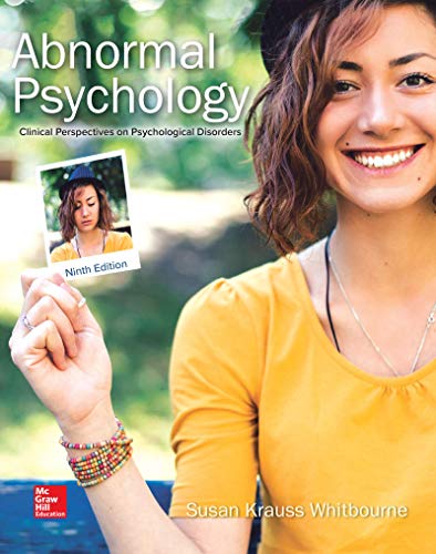 Cover of Loose Leaf Abnormal Psychology: Clinical Perspectives on Psychological Disorders