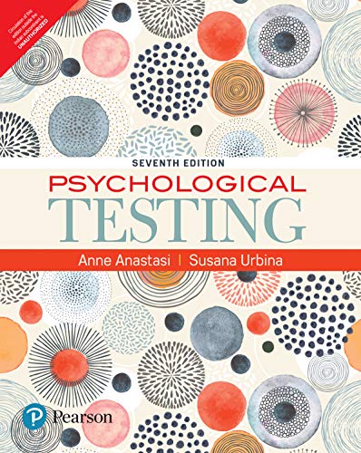 Cover of Psychological Testing, 7 Ed