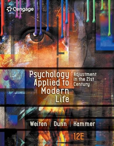 Cover of Psychology Applied to Modern Life: Adjustment in the 21st Century