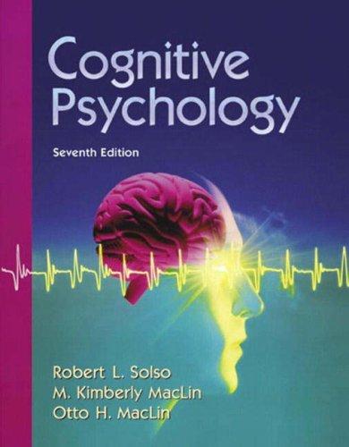 Cover of Cognitive Psychology