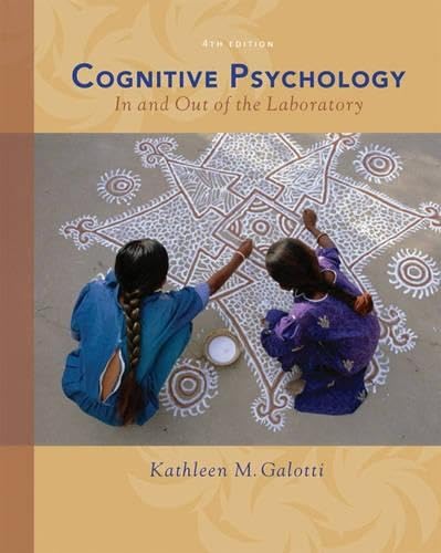 Cover of Cognitive Psychology In and Out of the Laboratory